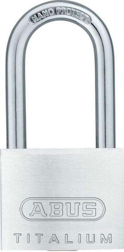 Hengelås med nøkkel ABUS Titalium 64ti/25hb25 Stål Aluminium Lengde (2,5 cm)