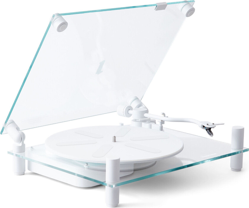 Bilde av Transparent Turntable - White