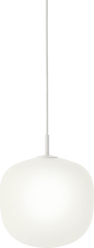 Rime Pendant 25 cm Opal / White