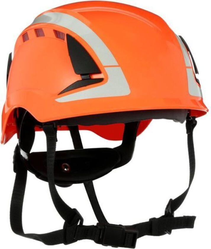 SecureFit X5007V Vernehjelm dobbelt godkjenning, ventilert, refleks Oransje
