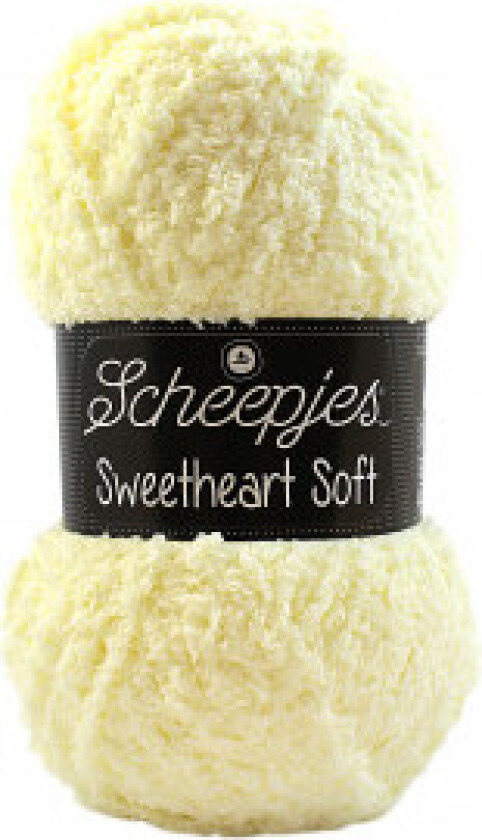 Sweetheart Soft Garn Unicolor 25 Vaniljegul