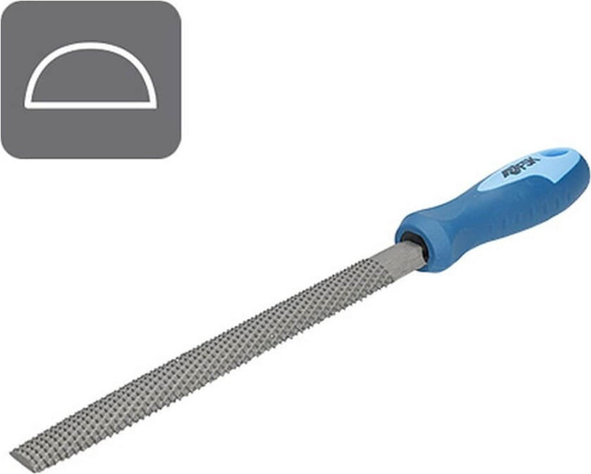 Halvrund rasp Ferrestock 250 mm