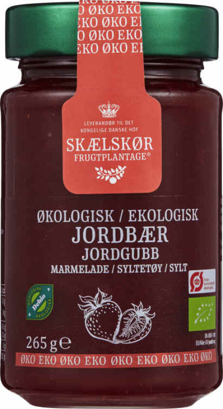 Jordbærmarmelade Økologisk 265g