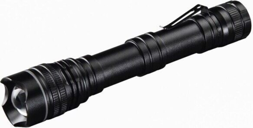 Professional 2, Universal lommelykt, Svart, Aluminium, 1 lamper, 200 lm, 109 m