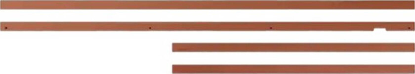 Alternativ ramme 55" Brick Red Beveled (2021/2022/2023, Brick Red Beveled