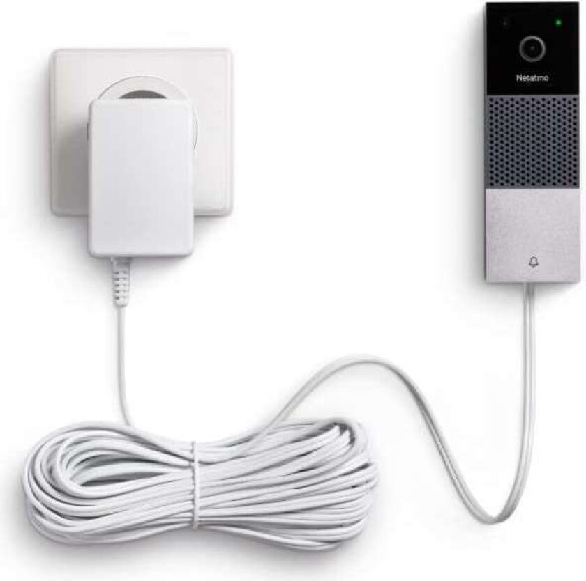Plug-In transformator for smart videoringeklokke