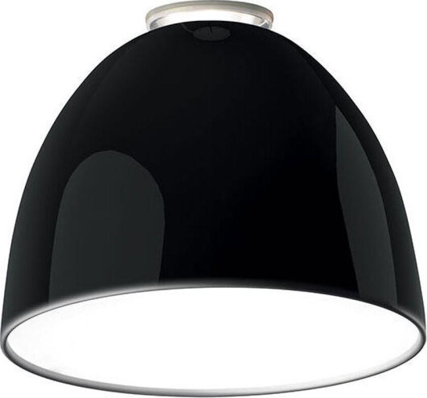 Nur Mini Gloss Led Taklampa Blank Svart