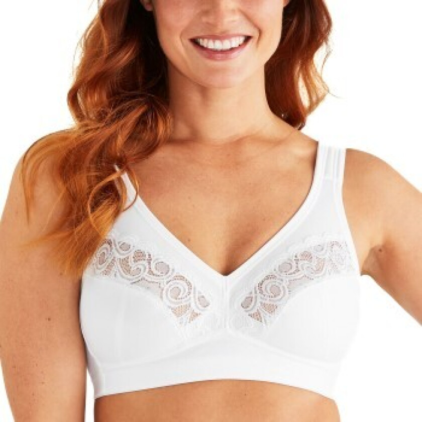 BH Pure Grace Soft Bra Hvit polyamid C 95 Dame