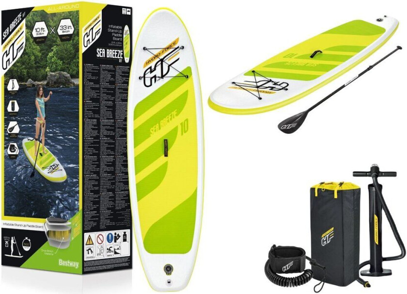 65340, Surfebrett (SUP), 120 kg, Full farge boks, ATTENTION!NO PROTECTION AGAINST DROWNING! SWIMMERS ONLY!, 3050 mm, 10,4 kg