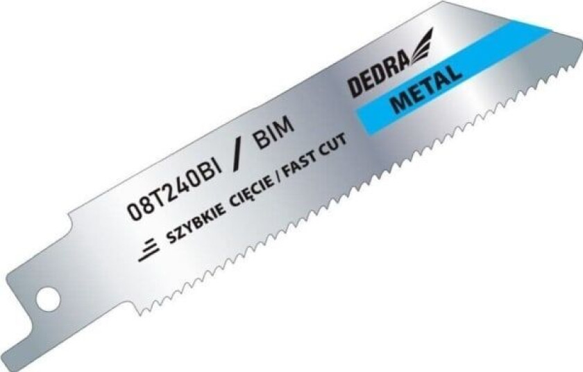 Sabre sagblad 100/75mm, metall, BIM, 2 stk