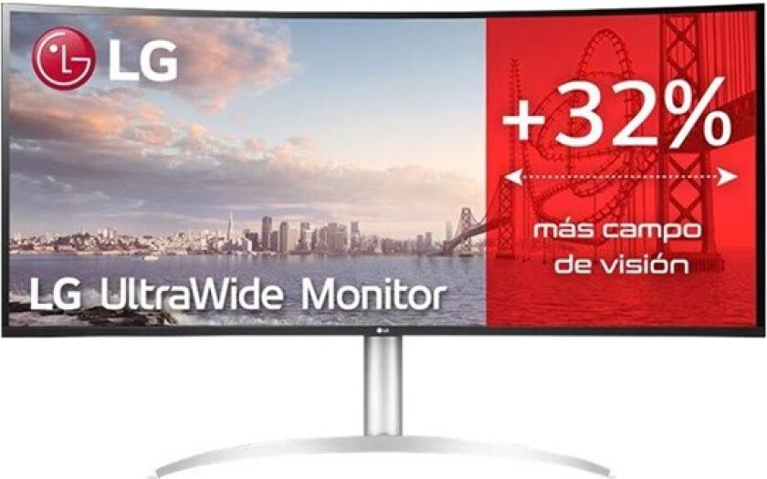 Lg Ultrawide 40wp95cp-w Curved 40" 5120 X 2160 21:9 Nano Ips 72hz