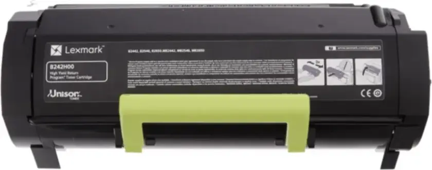 B2442 svart High Yield Return Program Toner Cartridge 6K