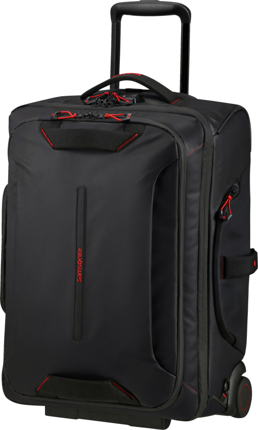 Ecodiver Duffle with wheels 55cm backpack Black One Size, Black