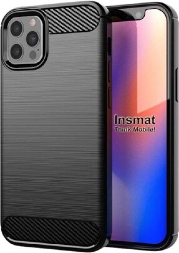 Carbon And Steel Style - back cover for mobile phone