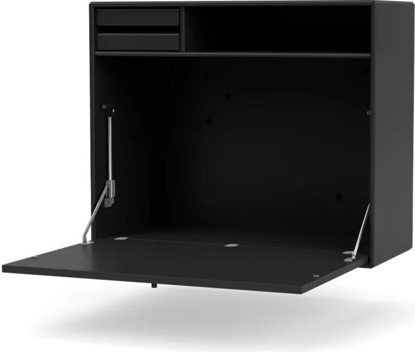 STUDIO skrivebord vegghengt black 05