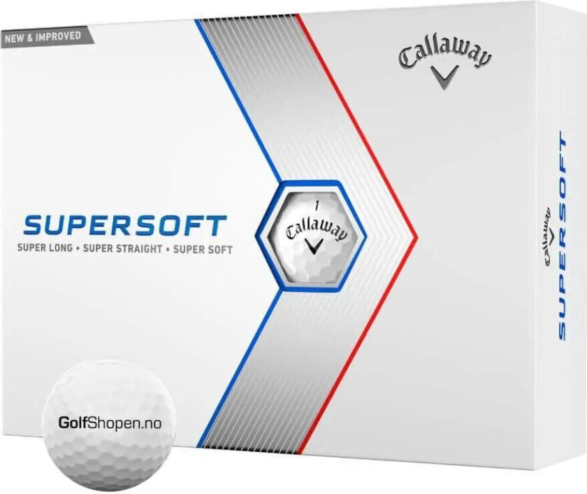 Supersoft Golfball Hvit