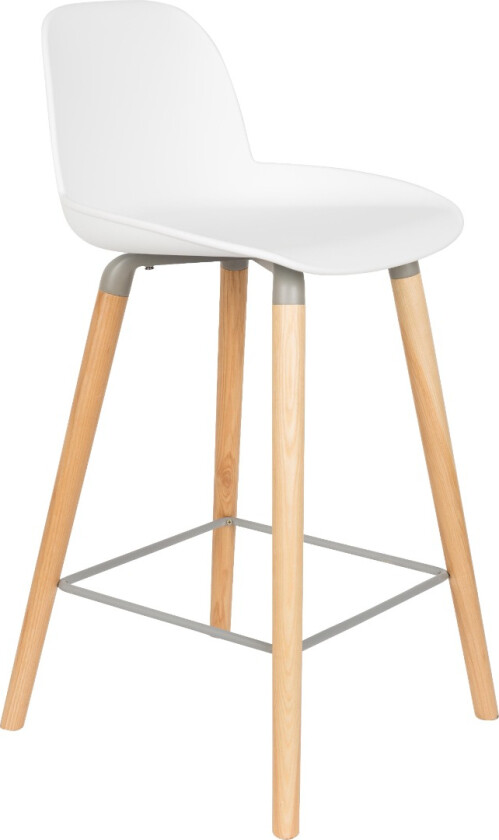 Albert Kuip Barstol 65cm 2stk Hvit