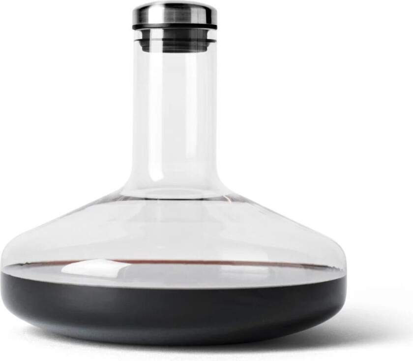 Wine Breather Deluxe Clear/Steel