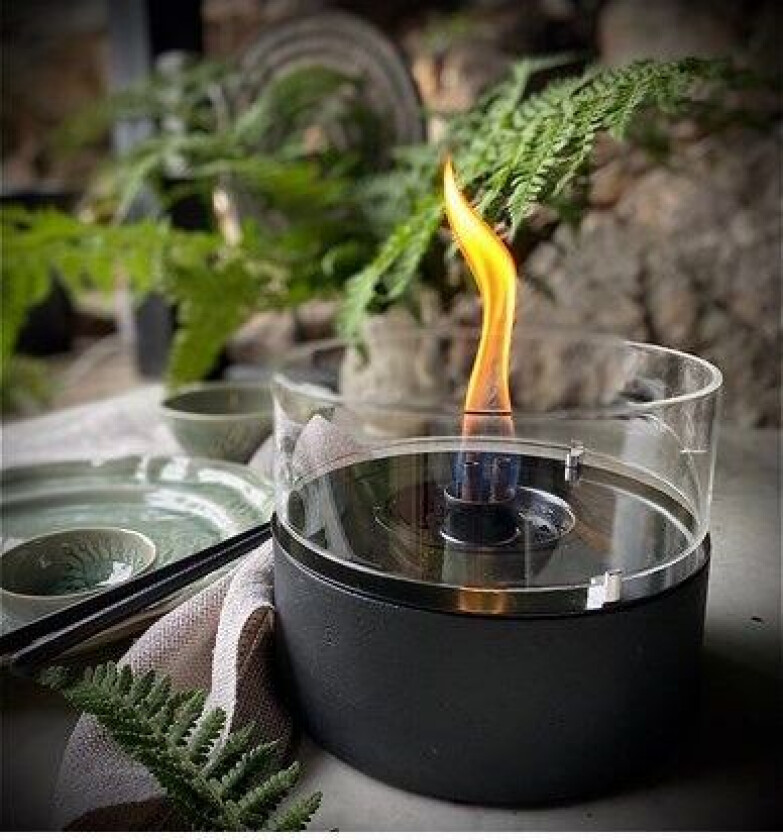 Café Bordlykt 18 Svart