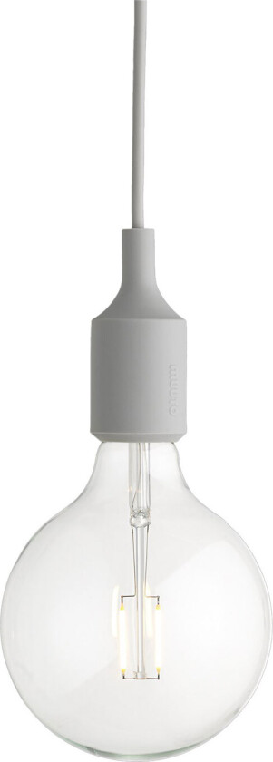 E27 Pendant Lamp LED Light Grey