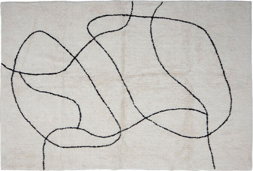Viga teppe 120 x 180 cm Hvit