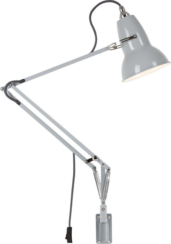 Original 1227 Lamp With Wall Bracket Dove Grey
