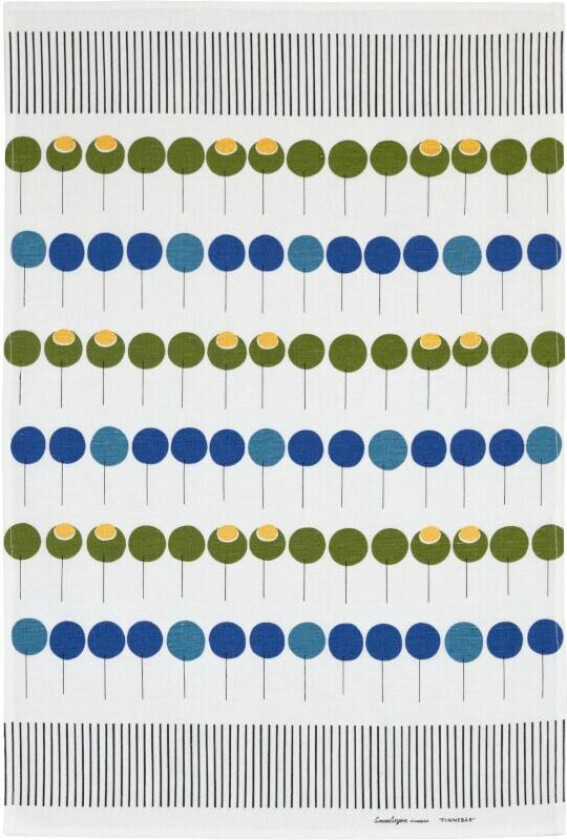 Pinnebär kjøkkenhåndkle 47 x 70 cm Blågrønn