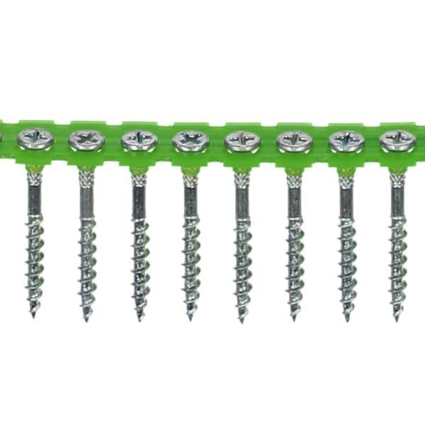 542345 Sponplateskrue 4,2 mm Ø, båndet, PH2, FZB, 1000-pakning 42 mm