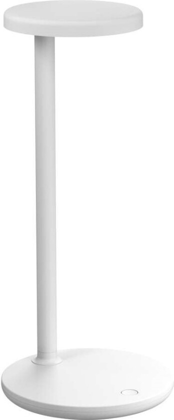 Oblique Table Lamp White