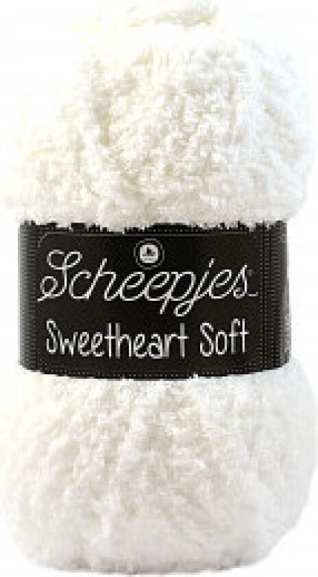 Sweetheart Soft Garn Unicolor 20 Hvit