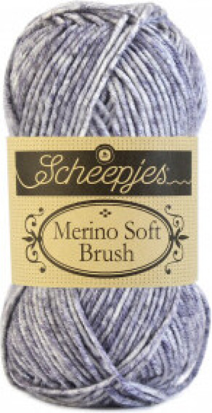 Merino Merino Soft Brush Garn Print 253 Potter