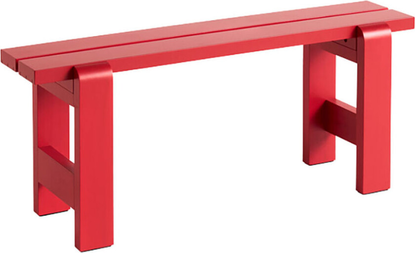 Weekday Bench 111x23 cm / Wine Red