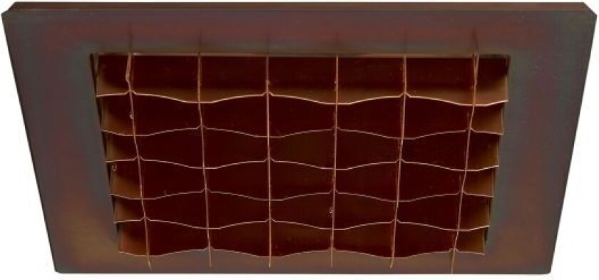 Quattro I Takfotsarmatur 250 x 250 mm Kobber