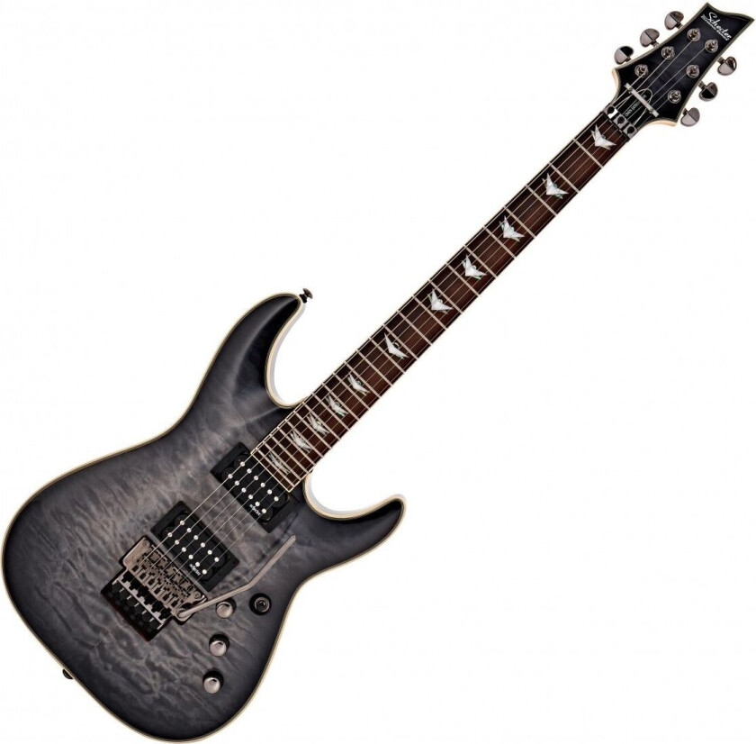 Schecter Omen Extreme-6 FR See-thru Black