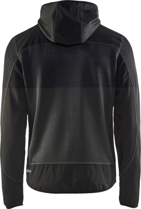 BLÅKLÄDER STRIKKJAKKE SORT 4XL 4XL