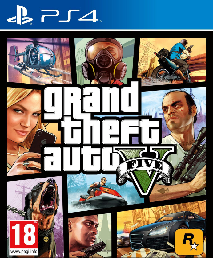 Sony Grand Theft Auto V Standard PlayStation 4
