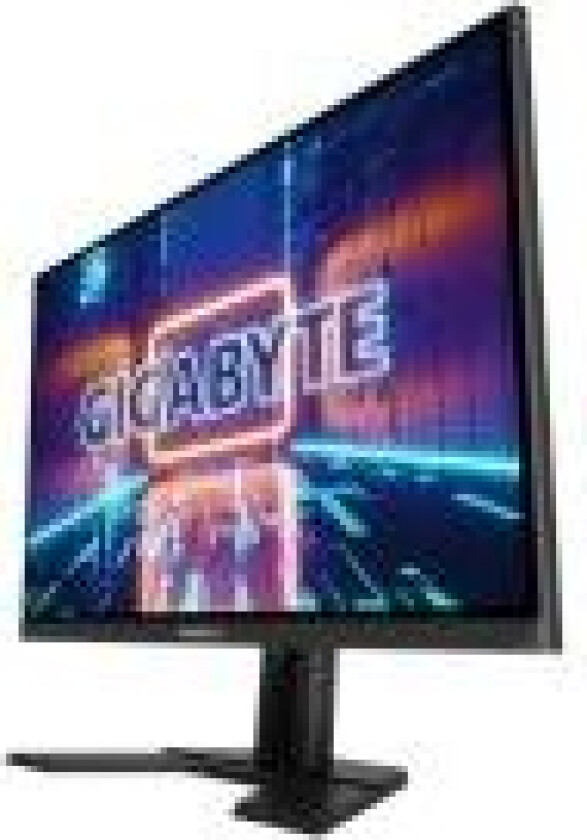 Gigabyte G27F - LED-skjerm - 27 - 1920 x 1080 Full HD (1080p) @ 144 Hz - IPS - 300 cd/m² - 1000:1 - 1 ms - 2xHDMI, DisplayPort - høyttalere