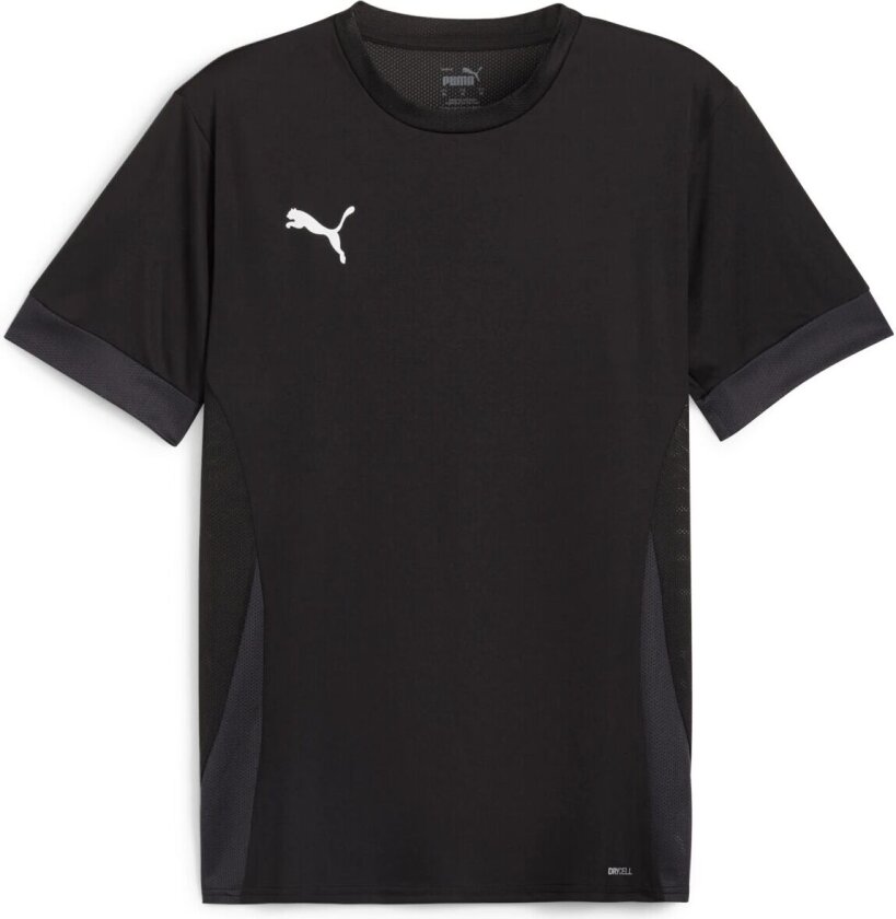 teamGOAL Matchday Jersey, fotballtrøye, unisex Black-White-Drk Grey
