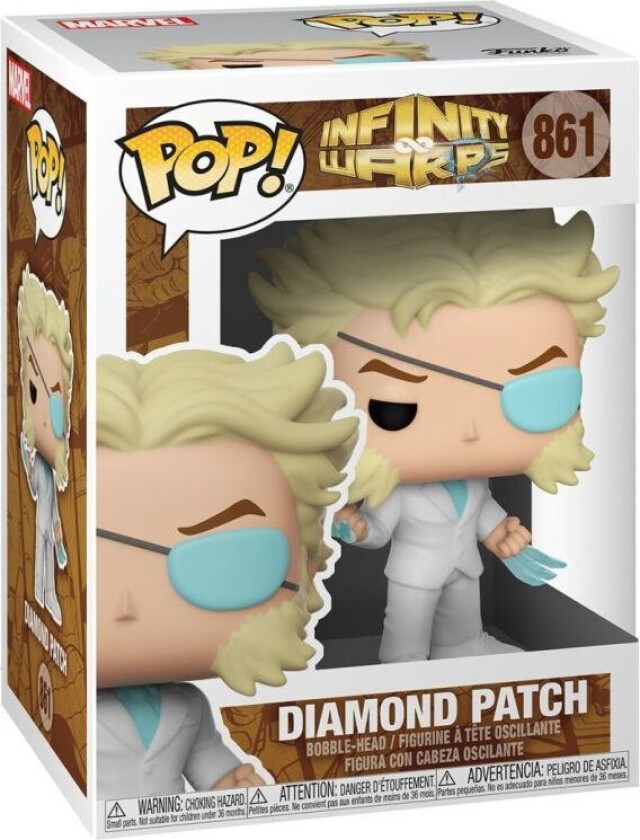 Funko Funko POP Marvel Action Figure: Infinity Warps - Diamond Patch
