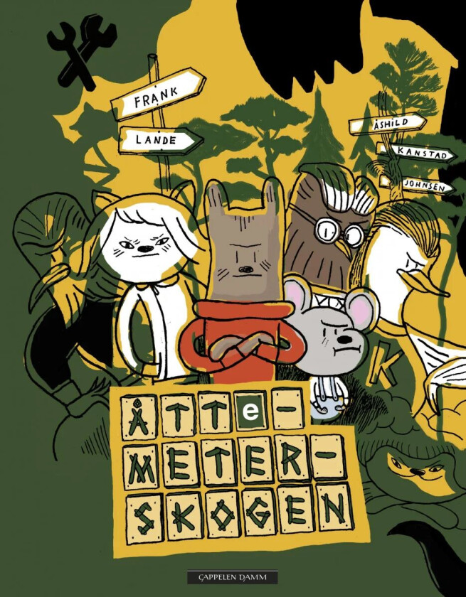 Åttemeterskogen av Frank Lande
