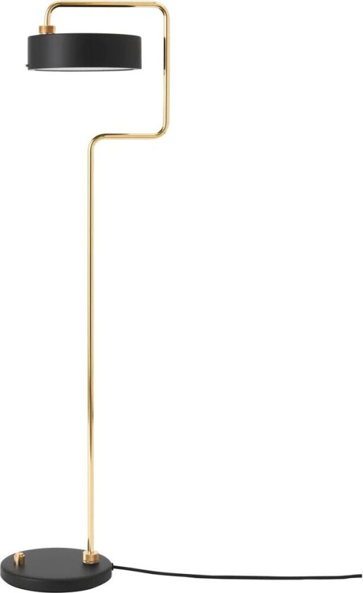 Bilde av Petite Machine Floor Lamp Deep Black