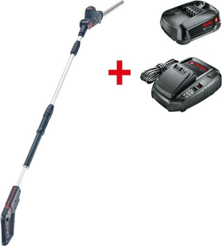 Stanghekksaks HTA 1845 inkl. batteri og lader