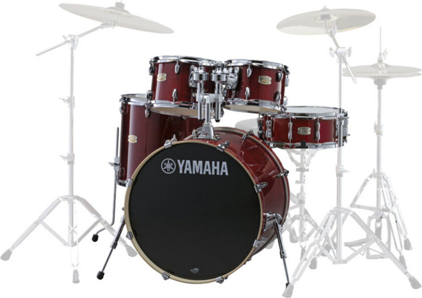 Stage Custom Birch Sbp0f5 Cranberry Red - 5 Trommer (Shellpack)