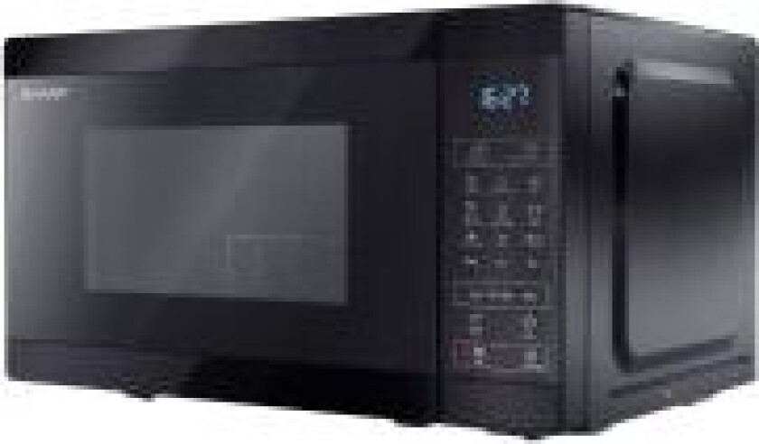 YC-MG02E-B - Mikrobølgeovn med grill - 20 liter - 800 W - svart