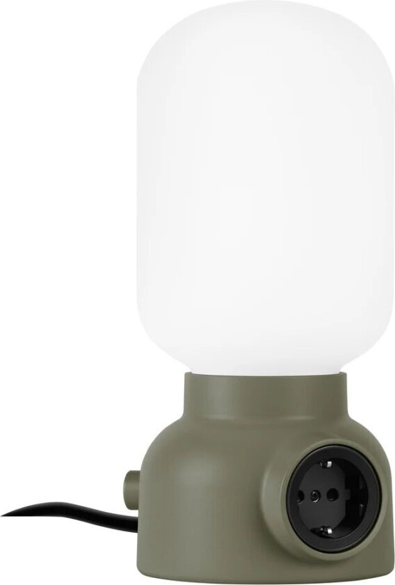 Plug Lamp Puddergrønn