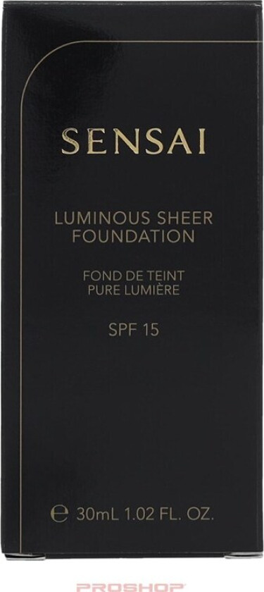 Sensai Luminous Sheer Foundation
