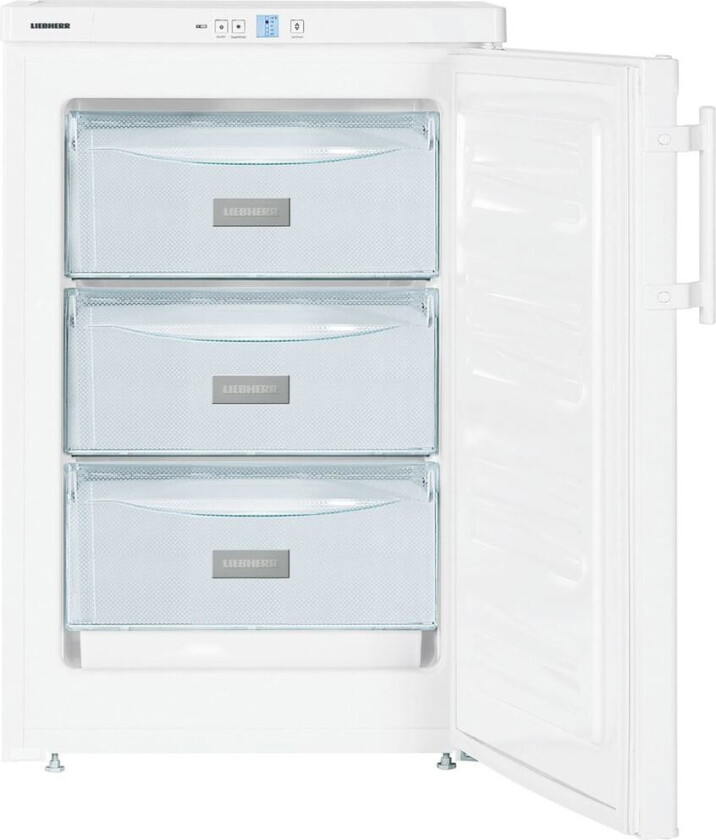 Comfort GP 1213 - Fryser - tabletop - bredde: 55.3 cm - dybde: 62.4 cm - høyde: 85.1 cm - 97 liter - Klasse E - hvit