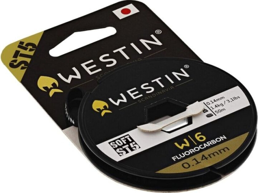 W6 ST5 Soft Fluorocarbon 50m 0,30mm 5,9kg Clear