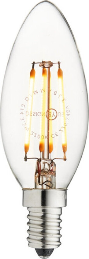 - Pære LED 3,5W (245lm) 2200K Dim. Kerte E14