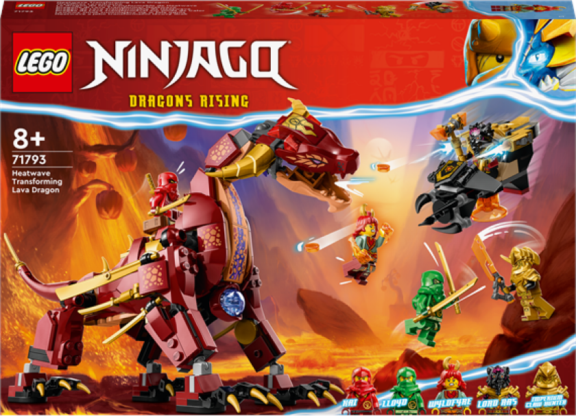 Lego Ninjago - Heatwaves Transformerende Lavadrage 71793